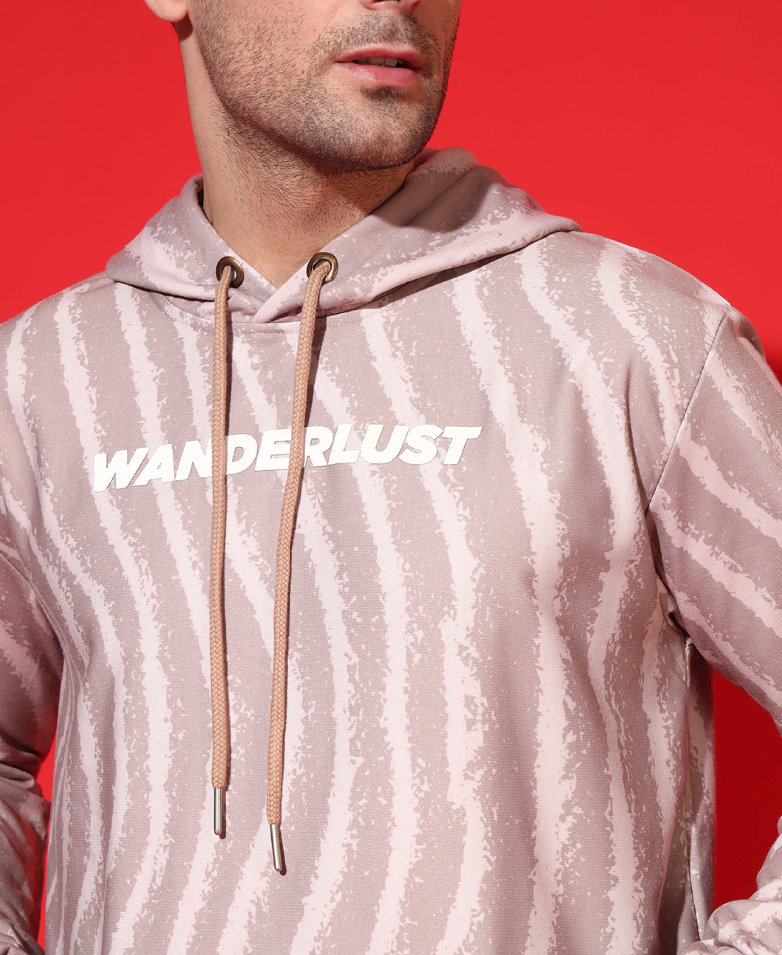 Wanderlust Allover Print Hoodie